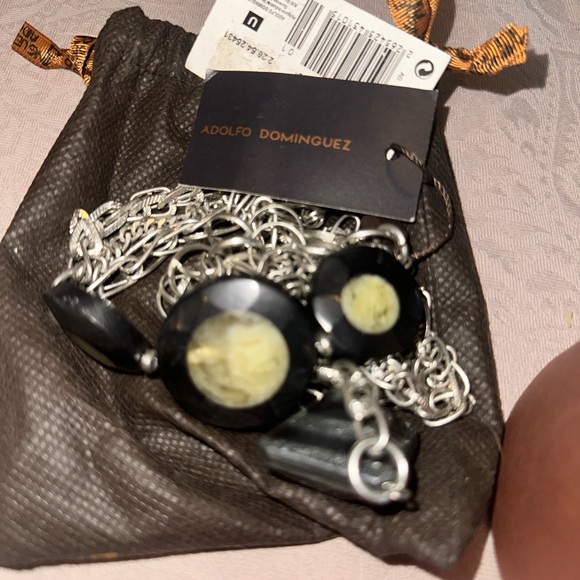 7 Piece Adolfo Dominguez and Chunky Jewelry Set - Picture 3 of 8